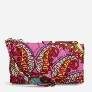 Vera Bradley printed smartphone iPhone wristlet, pink